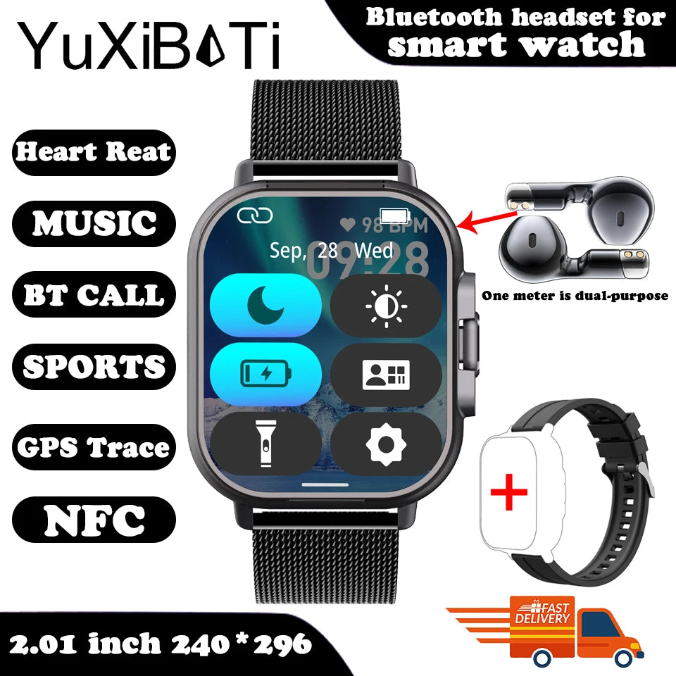 2024 Smart Watch With Earphones And GPS Tracking - Smarsty