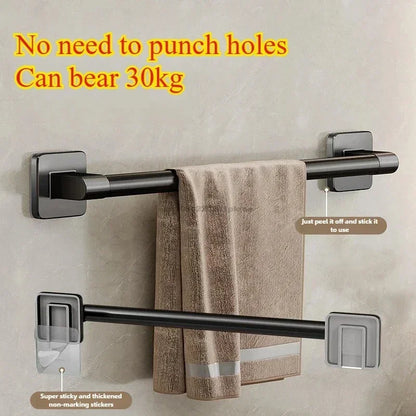 Wall Mounted Towel Rack for Easy Bathroom Storage - Smarsty