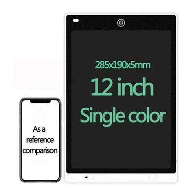 10/12/inch LCD Writing Tablet Drawing Board Kids Graffiti Sketchpad Toys Handwriting Blackboard Magic Drawing Board Kid Toy Gift - Smarsty
