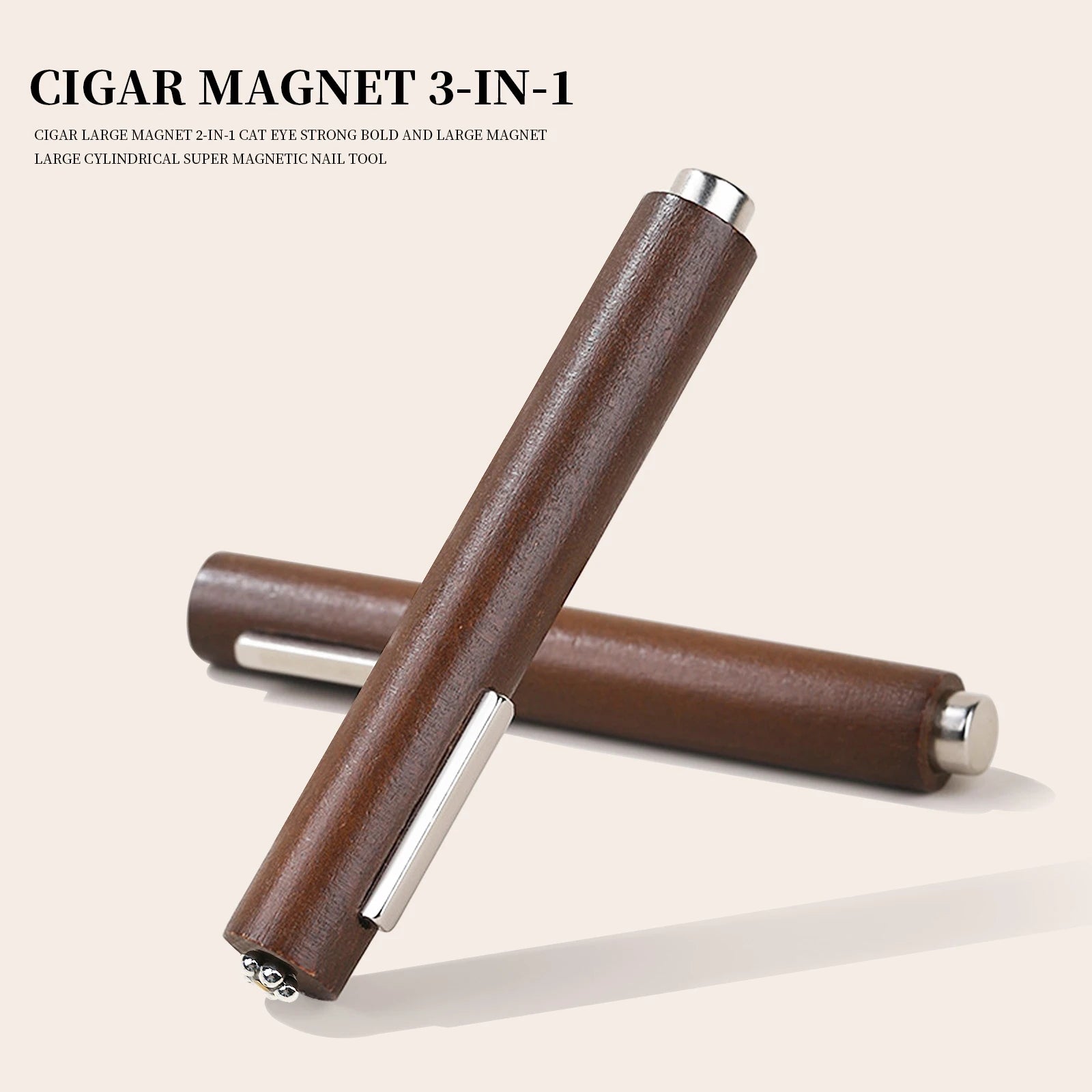3-in-1 Magnetic Cat's Eye Gel Nail Art Tool - Smarsty