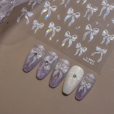 Cute Starfish Nail Charm Stickers for Summer Nail Art - Smarsty