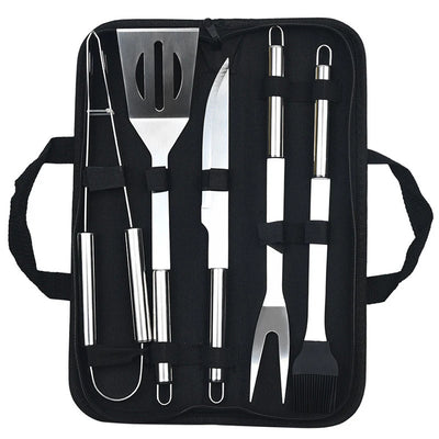 Stainless Steel BBQ Tool Set With Portable Storage Bag - Smarsty