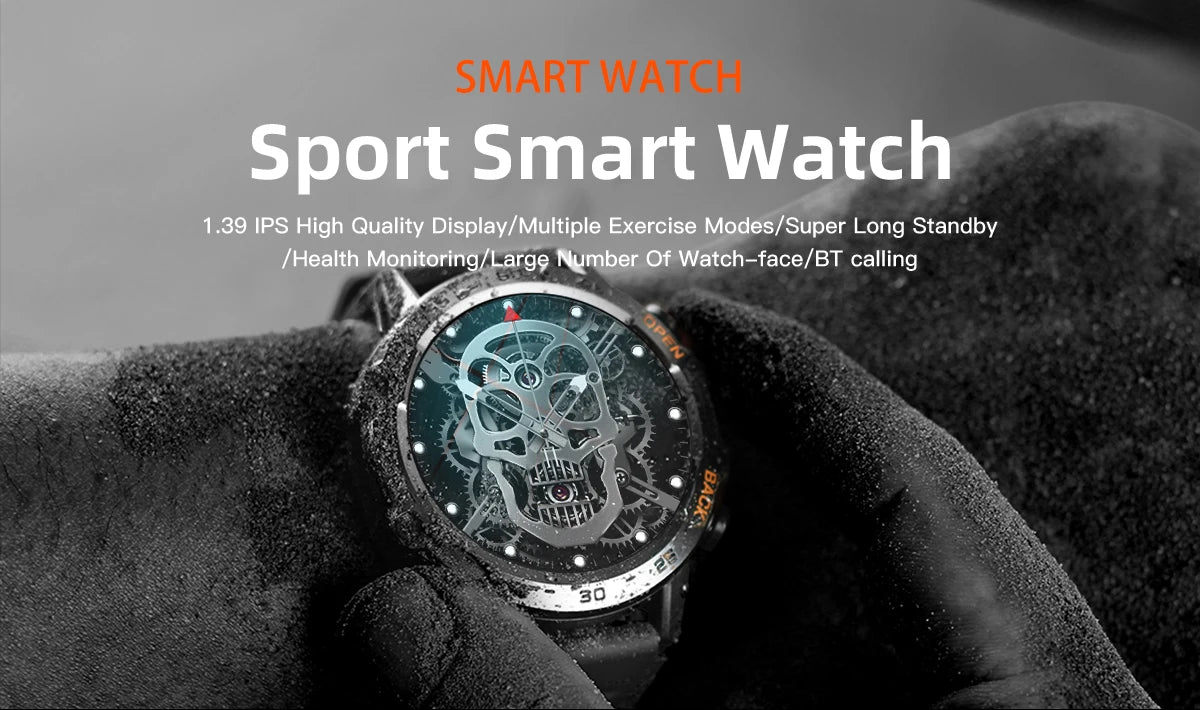 Bluetooth Call Smart Watch for Men with Fitness Tracker - Smarsty