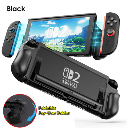 Protective Case for Nintendo Switch 2 with Ergonomic Grip - Smarsty