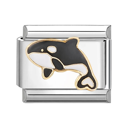 Italian Stainless Steel Charm Links For 9mm Bracelets - Smarsty