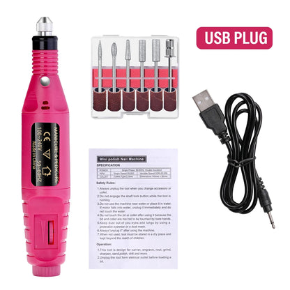 LULAA Professional Electric Nail Drill Set for Manicure - Smarsty
