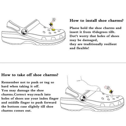 2Pcs Adorable Bow Shoe Charms Glossy, Shiny, Diy Fashion Decorations For Shoes Cute Accessories To Elevate Your Footwear Style