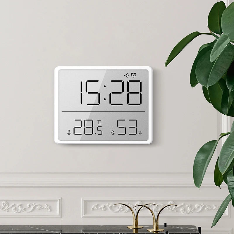 Ultra Thin Digital Alarm Clock with Large Screen - Smarsty