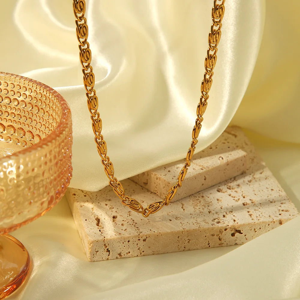 Stainless Steel Geometric Jewelry Set for Women - Smarsty