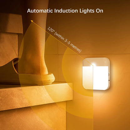 LED Wireless Motion Sensor Night Light for Easy Navigation - Smarsty