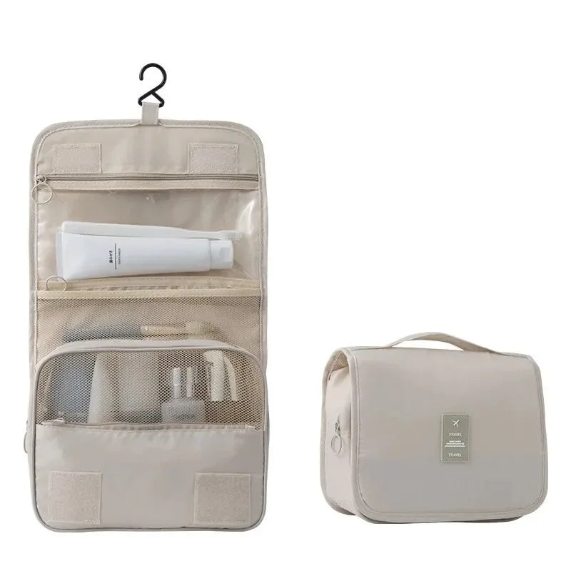 Capacity Dry Wet Separation Handheld Storage Bag Washable Bag Large Travel Multi Functional Hanging Makeup Bag With Hanging - Smarsty