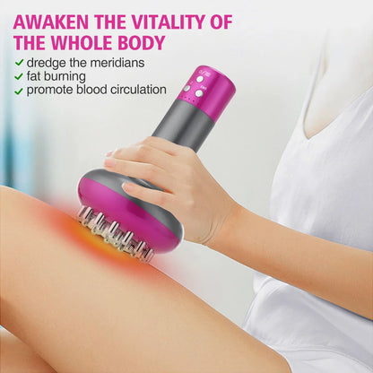Rechargeable Guasha Massager for Body Shaping and Detoxification - Smarsty