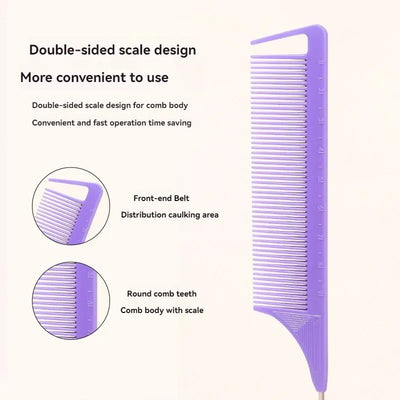 Three-Piece Hair Comb Set for Styling and Precision - Smarsty
