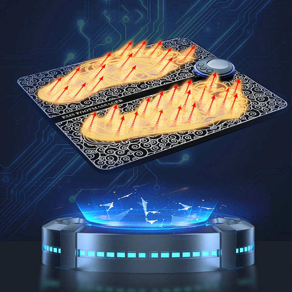 Electric Foot Massager Pad for Muscle Relaxation - Smarsty