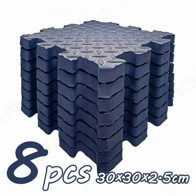 8Pcs/2.5cm Thick Nonslip Baby Crawling Play Mat Soundproof Puzzle Gym Mat for Children's Room and Eco-Friendly Puzzle Mat by Smarsty