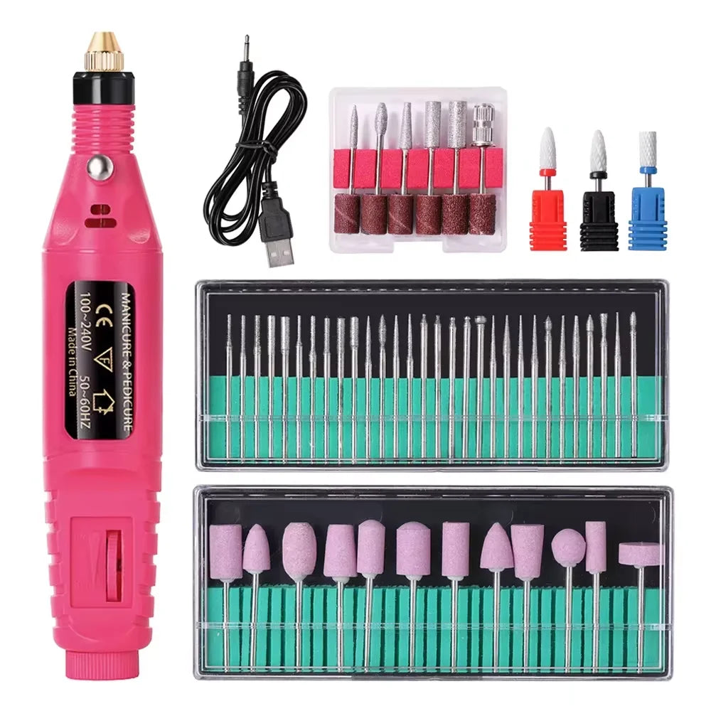 LULAA Professional Electric Nail Drill Set for Manicure - Smarsty