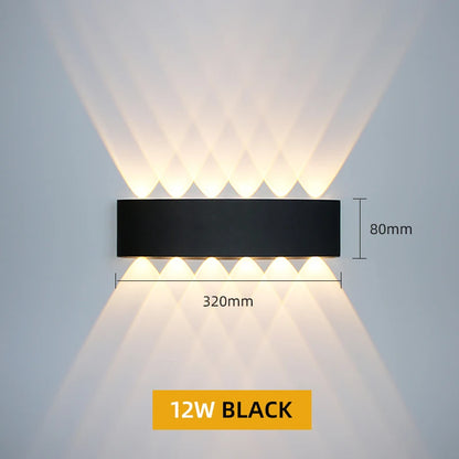 Waterproof Aluminum LED Wall Lamp for Indoor and Outdoor Use - Smarsty
