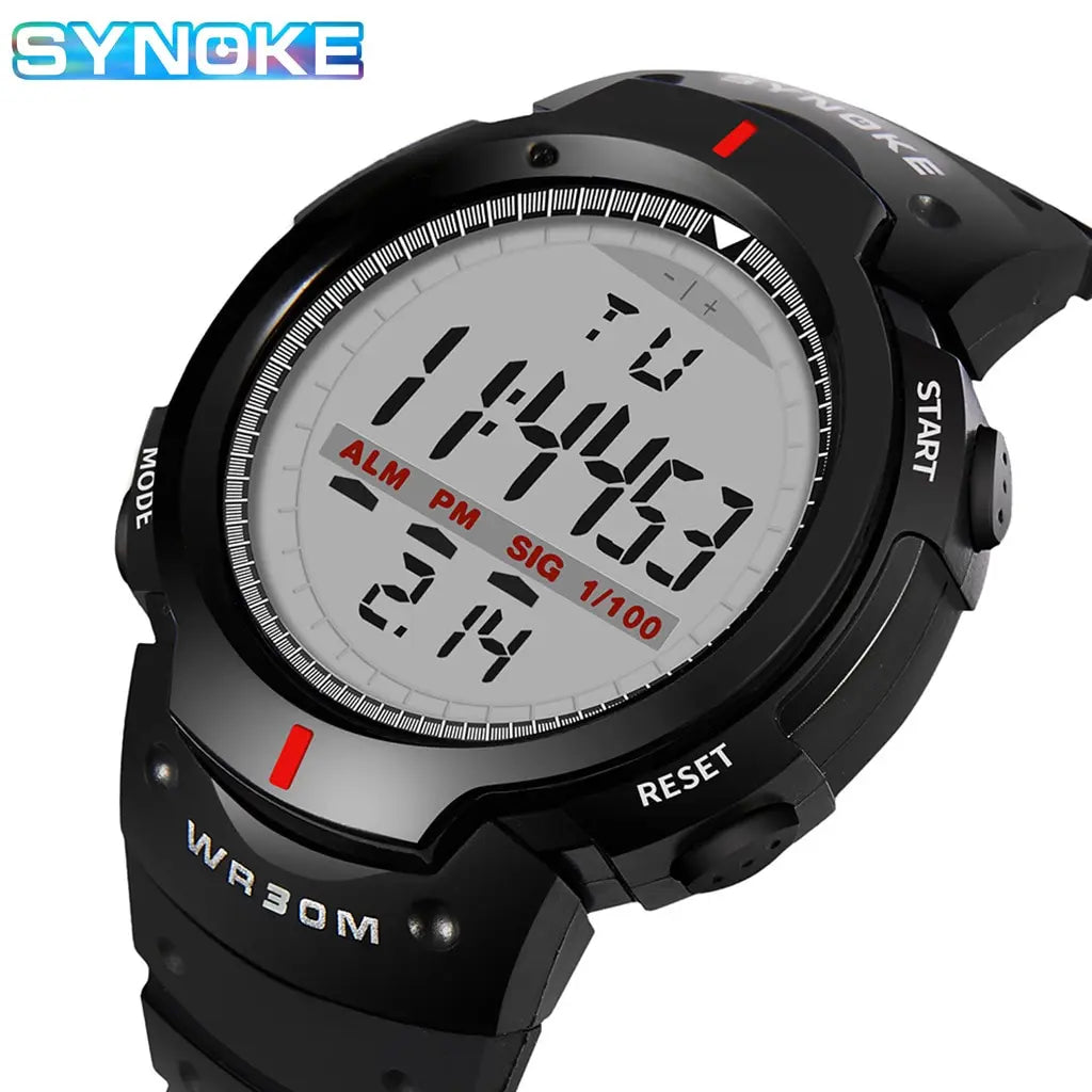 SYNOKE Waterproof Sports Watch for Men with Luminous Display - Smarsty