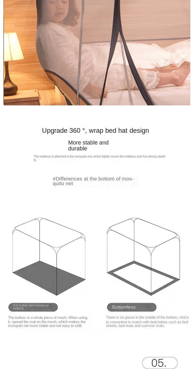 No Installation Required Mosquito Net for Summer Rooms - Smarsty