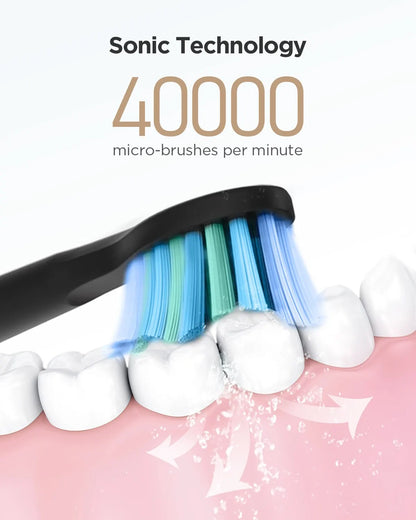 Fairywill Electric Sonic Toothbrush with USB Charging - Smarsty