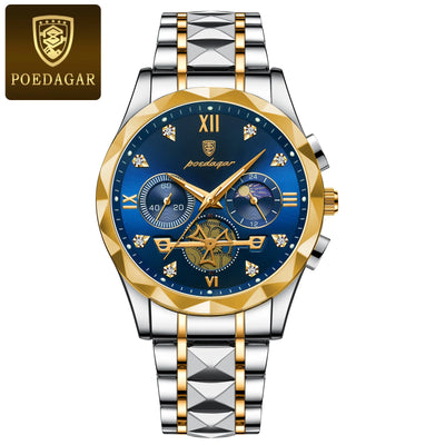 Luxury Waterproof Chronograph Men's Quartz Watch - Smarsty