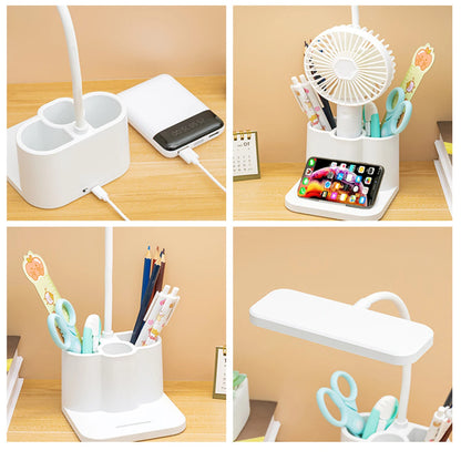 USB LED Table Lamp with Eye Protection for Reading - Smarsty