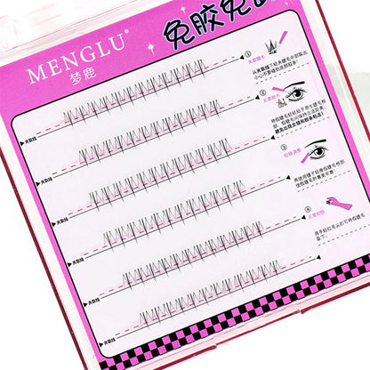 Self Adhesive Cluster Lashes for Effortless Application - Smarsty