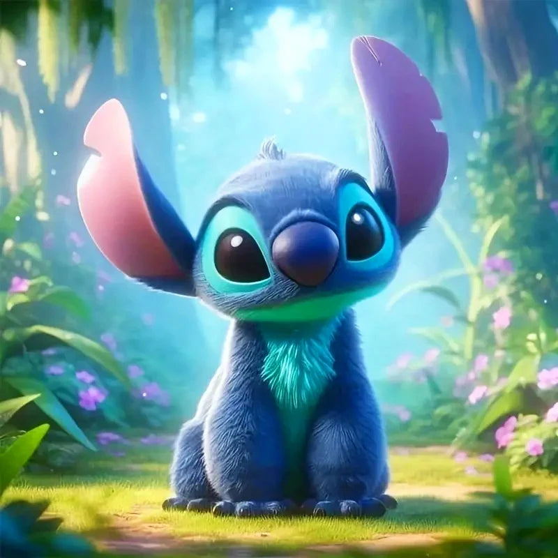 Disney Stitch Full Drill Diamond Painting Art for Children's Decor - Smarsty