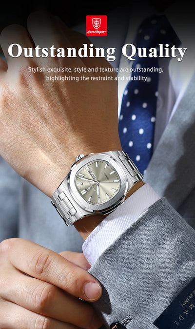Luxury Waterproof Military Men's Watch with Luminous Feature - Smarsty