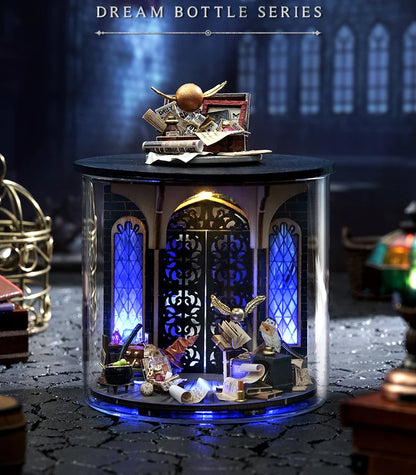 Mini DIY kit for doll house making and assembling room models toys home and bedroom decorations with furniture wooden crafts by Smarsty