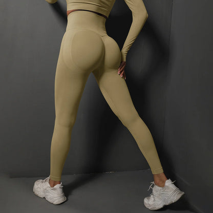High Waist Yoga Leggings Women Seamless Push Up Sport Leggings Fitness Running Hip Lift Yoga Pants Highly Elastic Gym leggings - Smarsty