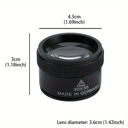 30x Magnifying Glass Portable for Jewelry and Coin Detail - Smarsty