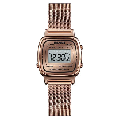 SKMEI 1901 Luxury Waterproof Digital Women's Watch - Smarsty