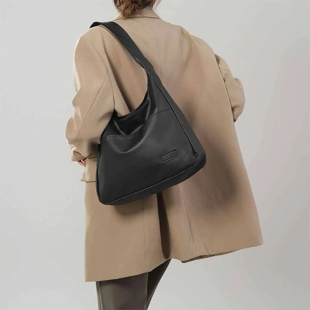 Retro Shoulder Bag With Large Capacity Tote For Daily Use - Smarsty