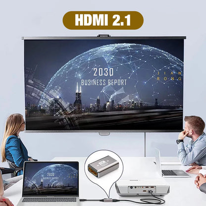 8K HDMI 2.1 Right Angle Cable for Easy Connections - Smarsty