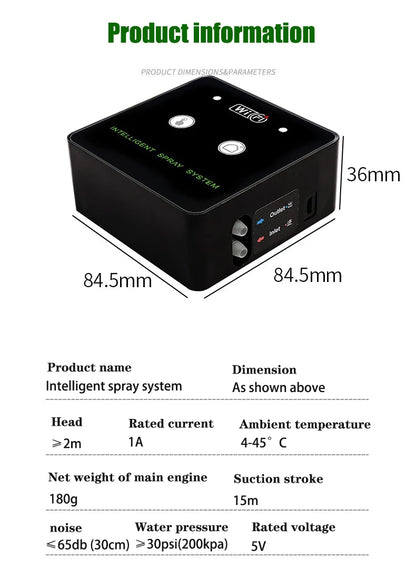 WiFi Controlled Automatic Mist Sprayer Irrigation Kit - Smarsty