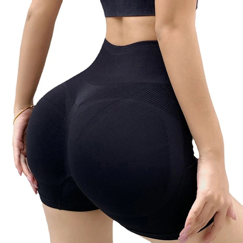 Women Shorts Sports For Women New Cycling Jogging Fitness High Waist Push Up Gym Shorts Leggings Women Yoga Clothing - Smarsty