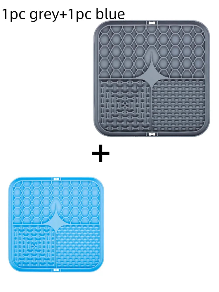 Silicone Pet Lick Mat for Slow Feeding Dogs - Smarsty