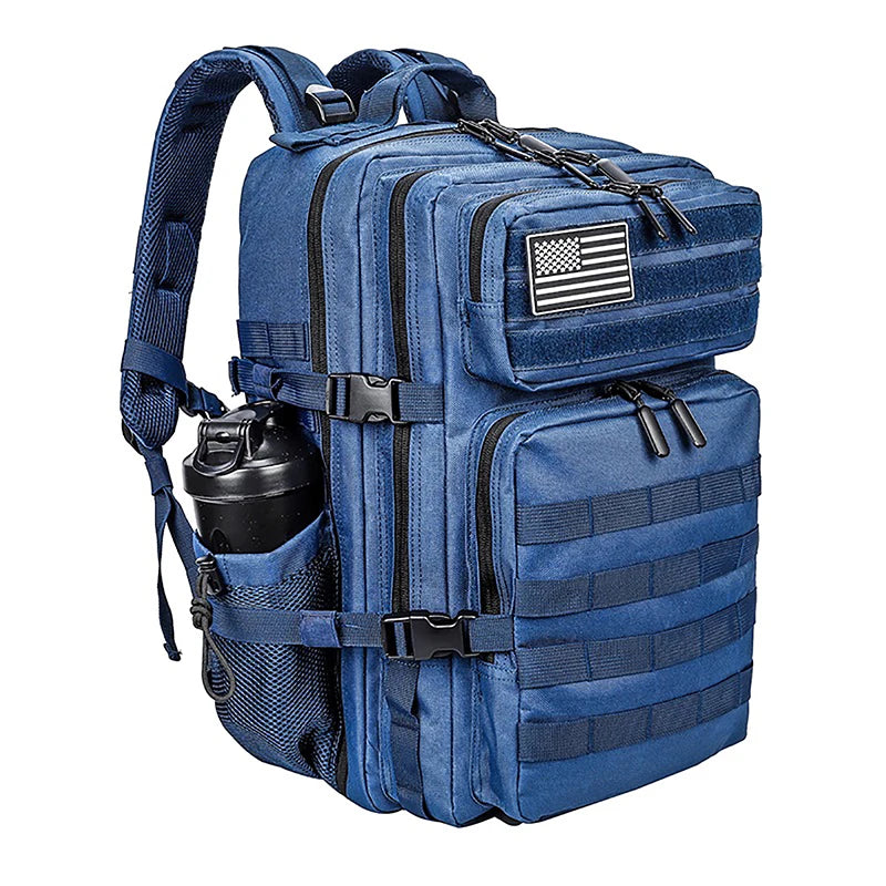 LHI 45L/35L/25L Tactical Backpack for Men and Women Waterproof Athlete Gym Outdoor Bag Travel Hiking Rucksack with Bottle Holder - Smarsty