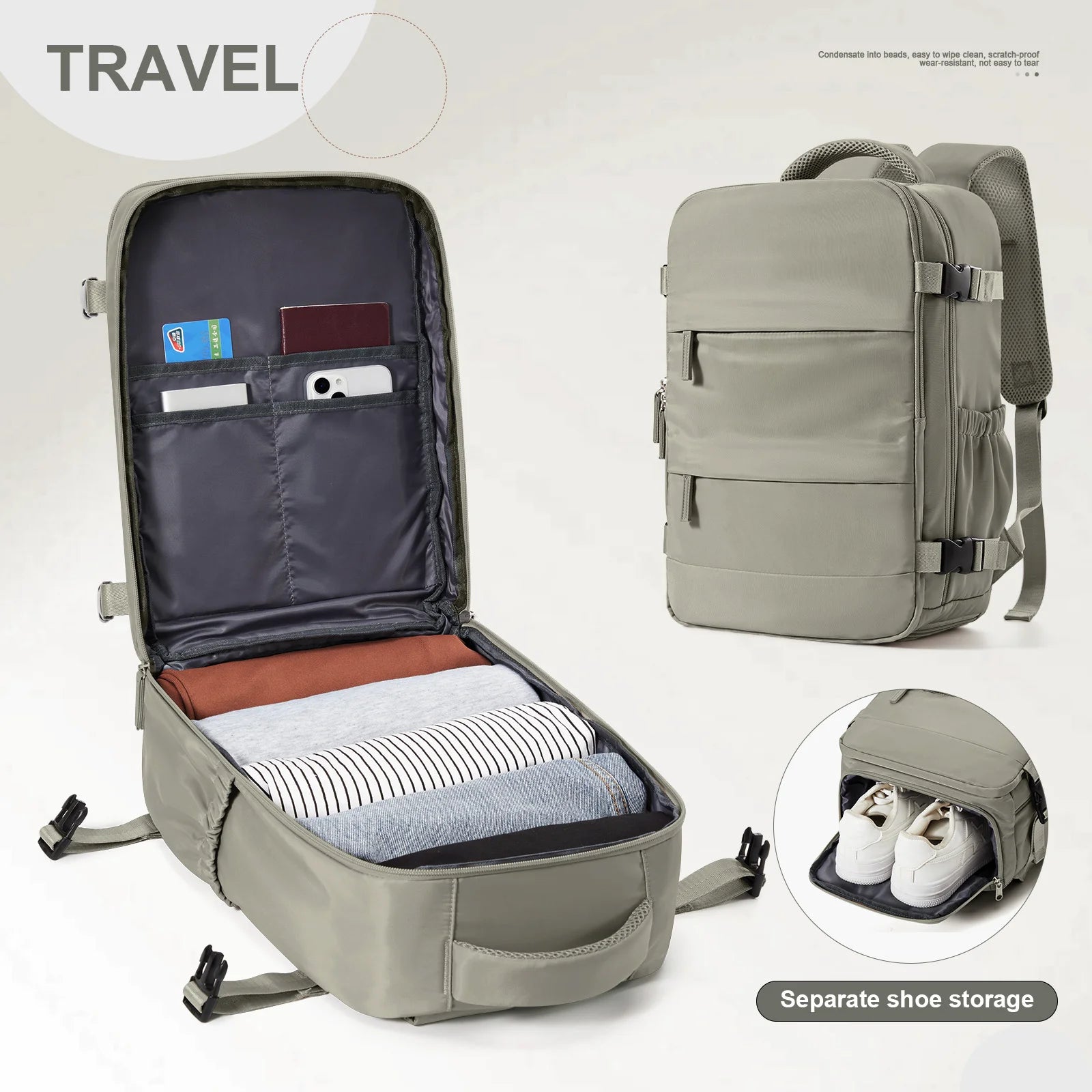 Ryanair Backpack 40x20x25 Cabin Bag Travel Backpack for Men Women Hand Luggage Leisure Laptop Backpack mochila para viaje cabina - Smarsty