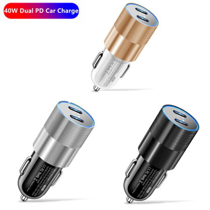 HeavyDuty USB Type C Car Charger PD Fast SixtyFiveW Output - Smarsty