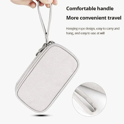 Portable Travel Cable Organizer Bag With Multi Layer - Smarsty