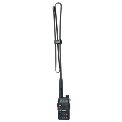 ABBREE CS Tactical Antenna SMA-Female Dual Band VHF UHF 144/430Mhz Foldable For Walkie Talkie Baofeng UV-21 UV-5R QuanSheng K5 - Smarsty