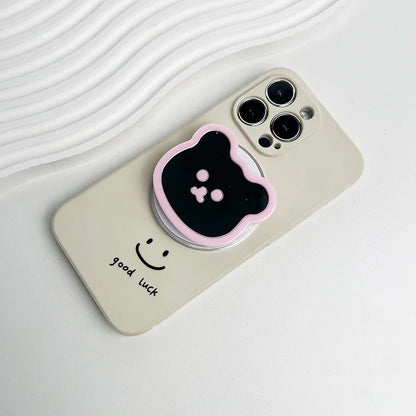 Bear Mirror Magnetic MagSafe Phone Grip With Expanding Stand - Smarsty