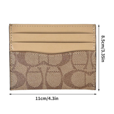 Luxury Design Wallets for Women Multi-Function Card Holder PU Leather Female Small Card Bag Short Women's Purse - Smarsty