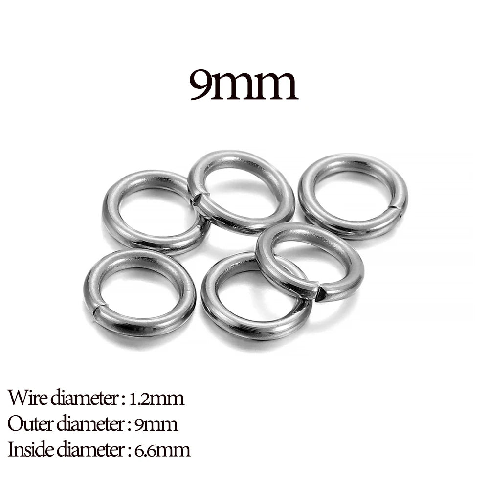 Stainless Steel Jump Rings Set For DIY Jewelry Making - Smarsty