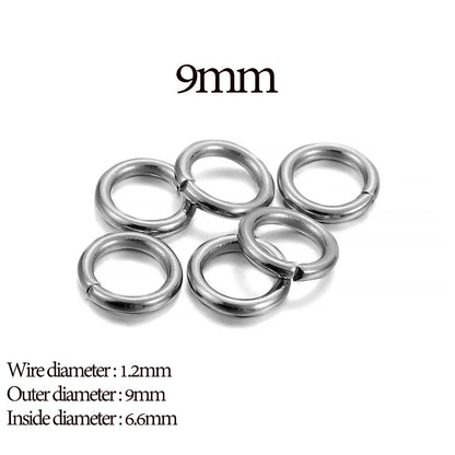 Stainless Steel Jump Rings Set For DIY Jewelry Making - Smarsty