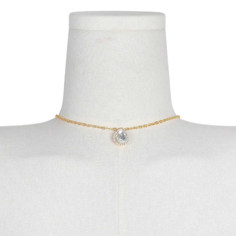 Backless Rhinestone Body Chain for Summer Beach Wear - Smarsty