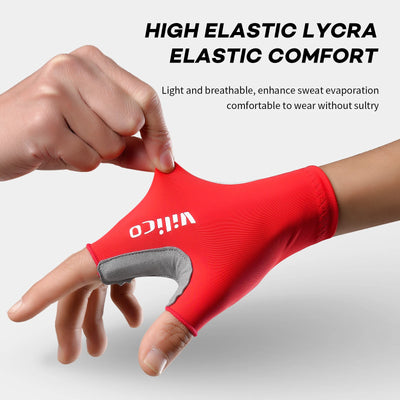 Breaking Wind Cycling Half Finger Gloves Anti-slip Bicycle Mittens Racing Road Bike Glove MTB Biciclet Guantes by Smarsty