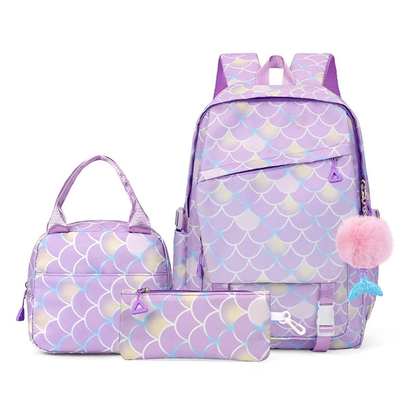Lilo Stitch Kids Backpack Set 3 Piece Kawaii School Bags - Smarsty